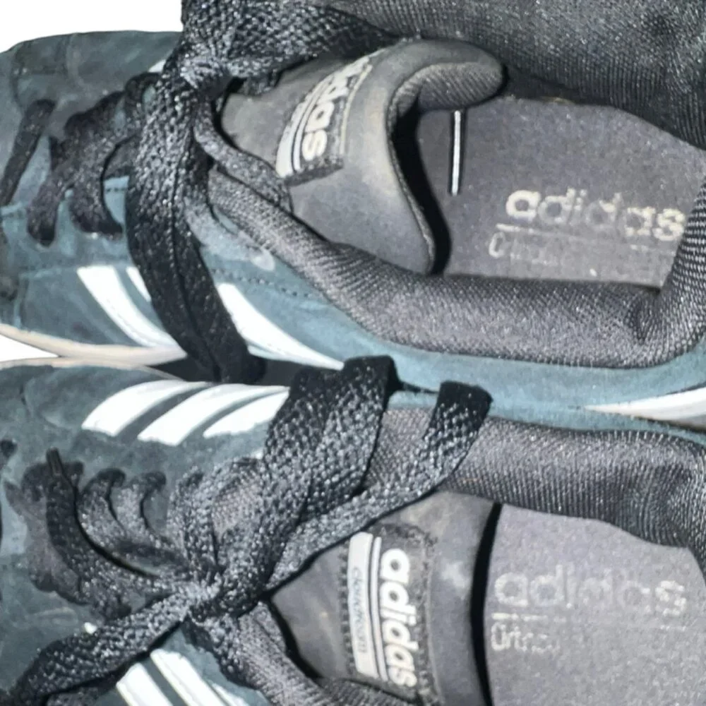 Adidas Men’s Sz 8 Cloudfoam Advantage Shoes‎ HWI 28Y001 ~Black/White~